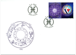 Stamp with personalised coupon - Zodiac