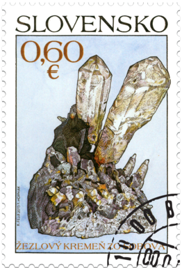 Nature Protection: Slovak minerals - Sceptre Quartz from Šobov