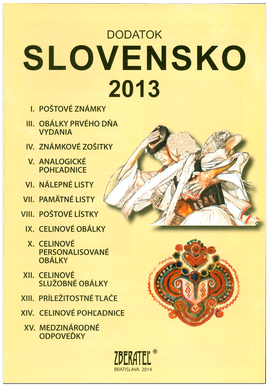 Slovensko 2013 - Catalogue 
