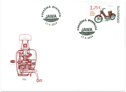 Technické pamiatky: Historické motocykle – Jawa 50/550 Pionier