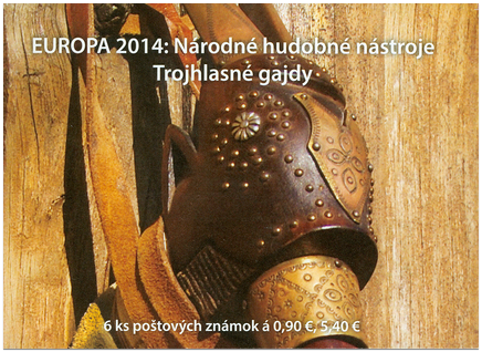 EUROPA 2014: National Musical Instruments − Three drones Bagpipes