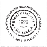 20. výročie vzniku organizovanej filatelie