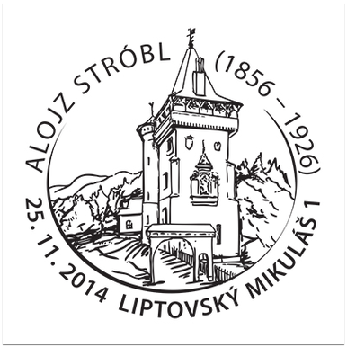 Inaugurácia poštovej známky: Alojz Stróbl