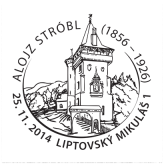 Inaugurácia poštovej známky: Alojz Stróbl