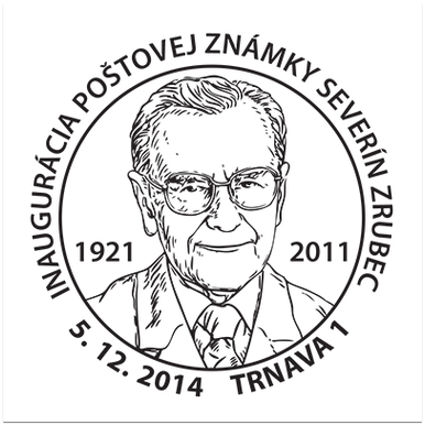 Inaugurácia poštovej známky Severín Zrubec