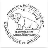 Uvedenie poštovej známky Mauzóleum Andrášiovcov