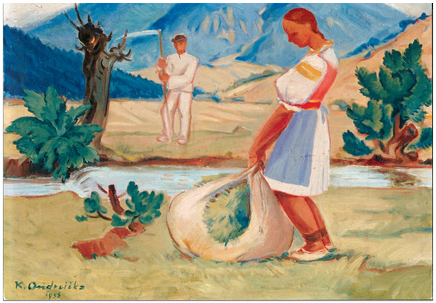 Easter motifs in the work of Karol Ondreička (1898 – 1961)