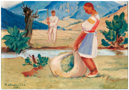 Easter motifs in the work of Karol Ondreička (1898 – 1961)