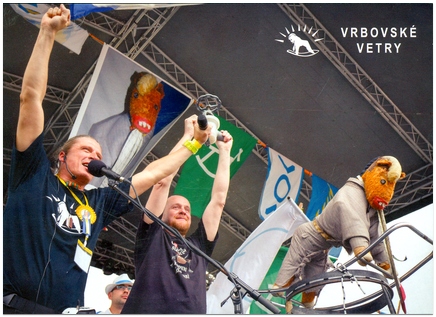 Pohľadnica: Hudobný festival Vrbovské vetry