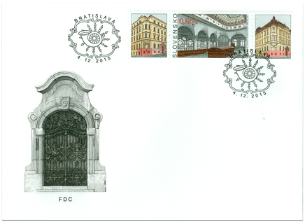 Postage Stamp Day: Bratislava 1 Post Office Building 