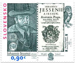 450th Anniversary of the Birth of Jan Jessenius (1566 – 1621). Joint issue with Czech Republic, Hungary and Poland