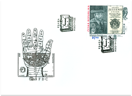 450th Anniversary of the Birth of Jan Jessenius (1566 – 1621). FDC - Issue of Czech Republic 