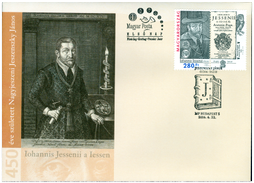 450th Anniversary of the Birth of Jan Jessenius (1566 – 1621). FDC - Issue of Hungary