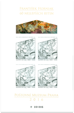 Umenie: Alfons Mucha - Výstava "60 najlepších rytín F. Horniaka"