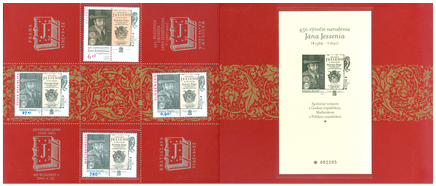 Set of Joint Issues - 450th Anniversary of the Birth of Jan Jesenius