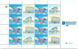 Print Sheet of Stamp with personalized coupon - Bratislava Collectors Days 2016