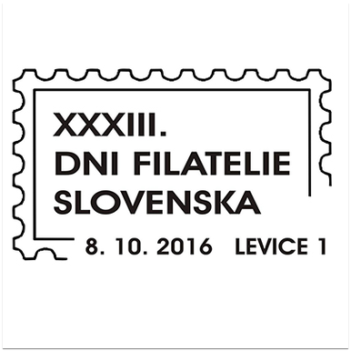 XXXIII. Dni filatelie Slovenska