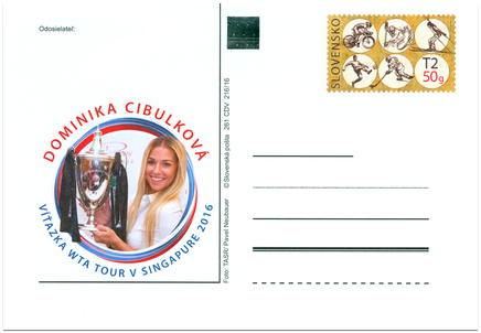 Dominika Cibulková - the Winner of WTA Tour in Singapore