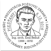 Prezentácia poštovej známky - Deň poštovej známky: Budova pošty Piešťany 1