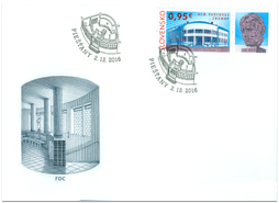 Postage Stamp Day: Piešťany 1 Post Office Building 