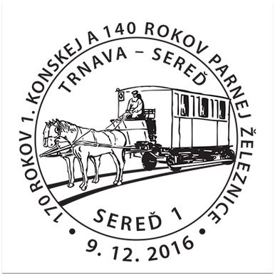 170 rokov 1. konskej a 140 rokov parnej železnice