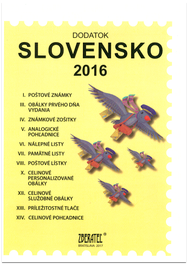Slovensko 2016 - Catalogue