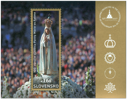 100th Anniversary of Our Lady of Fatima Apparitions: Joint Issue with Portugalia, Poland and Luxembourg