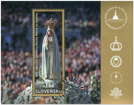 100th Anniversary of Our Lady of Fatima Apparitions: Joint Issue with Portugalia, Poland and Luxembourg