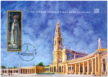 100th Anniversary of Our Lady of Fatima Apparitions: Joint Issue with Portugalia, Poland and Luxembourg