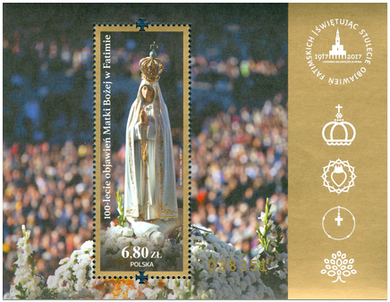 100th Anniversary of Our Lady of Fatima Apparitions - Poland Issue