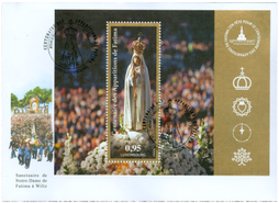 100. výročie zjavenia Panny Márie vo Fatime: FDC Luxemburské vydanie