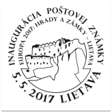 Inaugurácia poštovej známky - EUROPA 2017: Hrady a zámky - Lietava