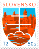 Postage Stamp with a Personalised Coupon: Motif of the State 