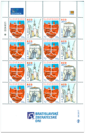 Print Sheet of Stamp with personalized coupon - Bratislava Collectors Days 2017