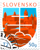Postage Stamp with a Personalised Coupon: Motif of the State 
