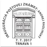 Inaugurácia poštovej známky: Andrej Radlinský