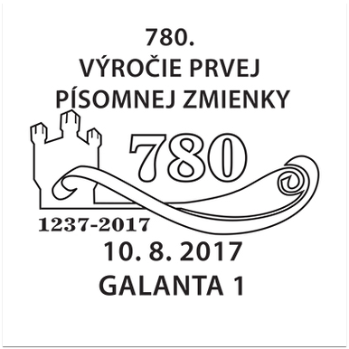 780. výročie prvej písomnej zmienky