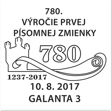 780. výročie prvej písomnej zmienky