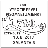 780. výročie prvej písomnej zmienky