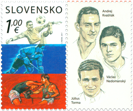 Sport: A. Kvašňák, V. Nedomanský, J. Torma