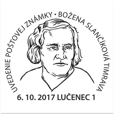 Uvedenie poštovej známky: Božena Slančíková-Timrava