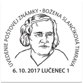 Uvedenie poštovej známky: Božena Slančíková-Timrava