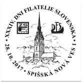 XXXIV. Dni filatelie Slovenska