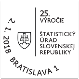 Štatistický úrad Slovenskej republiky - 25. výročie