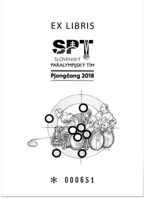 Ex Libris - Slovenský paralympijský tím PyeongChangu