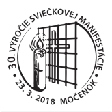 30. výročie sviečkovej manifestácie