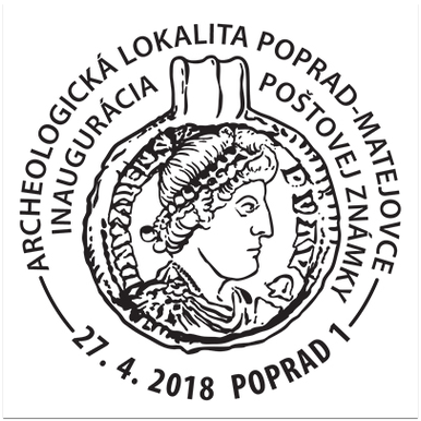 Inaugurácia poštovej známky Archeologická lokalita Poprad-Matejovce