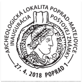 Inaugurácia poštovej známky Archeologická lokalita Poprad-Matejovce