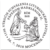 1150. výročie schválenia liturgického jazyka pápežom Hadriánom II