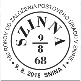 150 rokov založenia poštového úradu v Snine